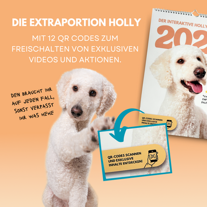 Der interaktive Holly-Kalender